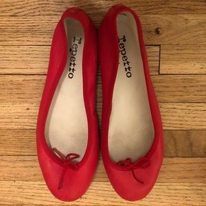 Repetto ballerina flat pebble (soft) leather